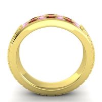 Men's Double Channel Boxed 6mm Band