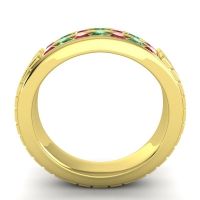 Men's Double Channel Boxed 6mm Band