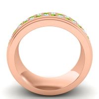 Men's Prong-Set Double Row 8mm Band