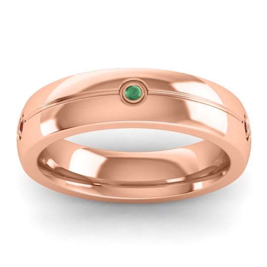 Men's Modern Bezel Eternity 6mm Band
