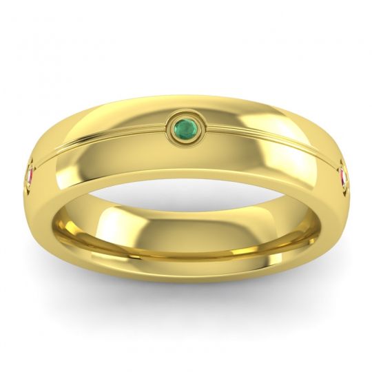 Men's Modern Bezel Eternity 6mm Band