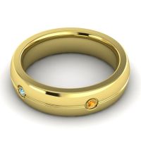 Men's Modern Bezel Eternity 6mm Band