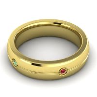 Men's Modern Bezel Eternity 6mm Band