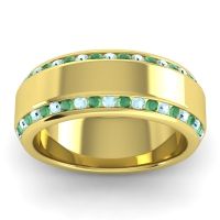 Men's Double Edged Channel 8.5mm Band