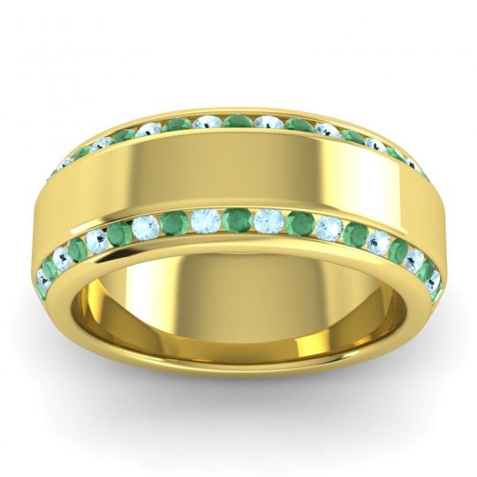 Men's Double Edged Channel 8.5mm Band