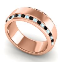 Men's Double Edged Channel 8.5mm Band