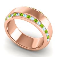 Men's Double Edged Channel 8.5mm Band