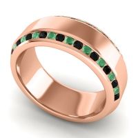 Men's Double Edged Channel 8.5mm Band