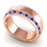 Men's Double Edged Channel 8.5mm Band