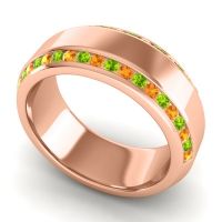 Men's Double Edged Channel 8.5mm Band