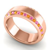 Men's Double Edged Channel 8.5mm Band