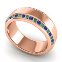 Men's Double Edged Channel 8.5mm Band