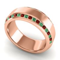 Men's Double Edged Channel 8.5mm Band