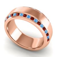 Men's Double Edged Channel 8.5mm Band