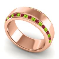 Men's Double Edged Channel 8.5mm Band