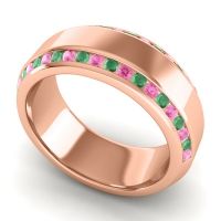 Men's Double Edged Channel 8.5mm Band