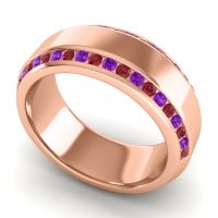 Men's Double Edged Channel 8.5mm Band