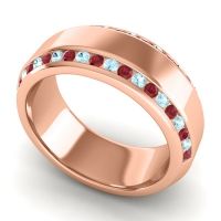 Men's Double Edged Channel 8.5mm Band