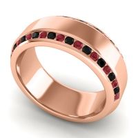 Men's Double Edged Channel 8.5mm Band