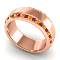 Men's Double Edged Channel 8.5mm Band