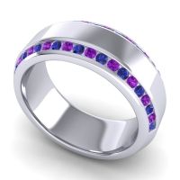 Men's Double Edged Channel 8.5mm Band