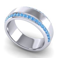 Men's Double Edged Channel 8.5mm Band