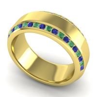 Men's Double Edged Channel 8.5mm Band