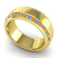 Men's Double Edged Channel 8.5mm Band