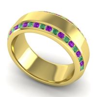 Men's Double Edged Channel 8.5mm Band
