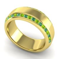 Men's Double Edged Channel 8.5mm Band