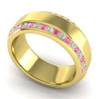 Men's Double Edged Channel 8.5mm Band