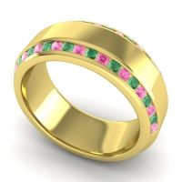 Men's Double Edged Channel 8.5mm Band