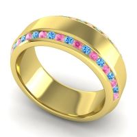 Men's Double Edged Channel 8.5mm Band