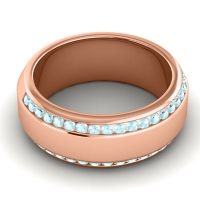 Men's Double Edged Channel 8.5mm Band