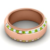 Men's Double Edged Channel 8.5mm Band
