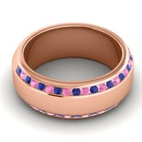 Men's Double Edged Channel 8.5mm Band