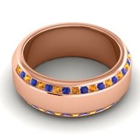 Men's Double Edged Channel 8.5mm Band