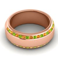 Men's Double Edged Channel 8.5mm Band