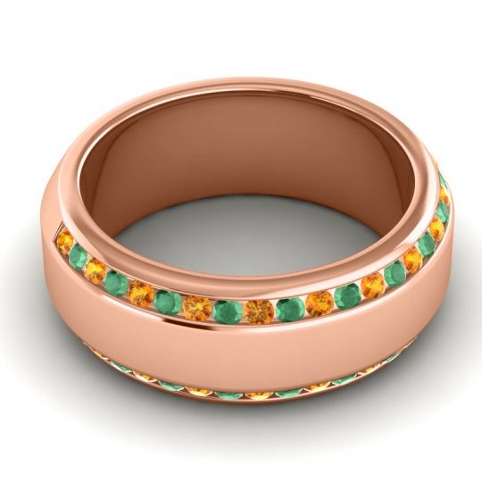 Men's Double Edged Channel 8.5mm Band