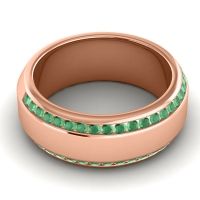 Men's Double Edged Channel 8.5mm Band