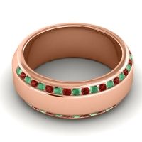 Men's Double Edged Channel 8.5mm Band