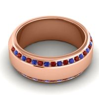 Men's Double Edged Channel 8.5mm Band