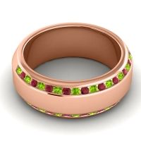 Men's Double Edged Channel 8.5mm Band