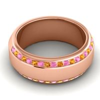 Men's Double Edged Channel 8.5mm Band