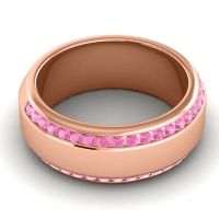 Men's Double Edged Channel 8.5mm Band