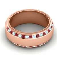 Men's Double Edged Channel 8.5mm Band