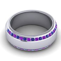 Men's Double Edged Channel 8.5mm Band