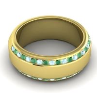 Men's Double Edged Channel 8.5mm Band