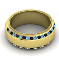 Men's Double Edged Channel 8.5mm Band