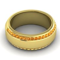 Men's Double Edged Channel 8.5mm Band